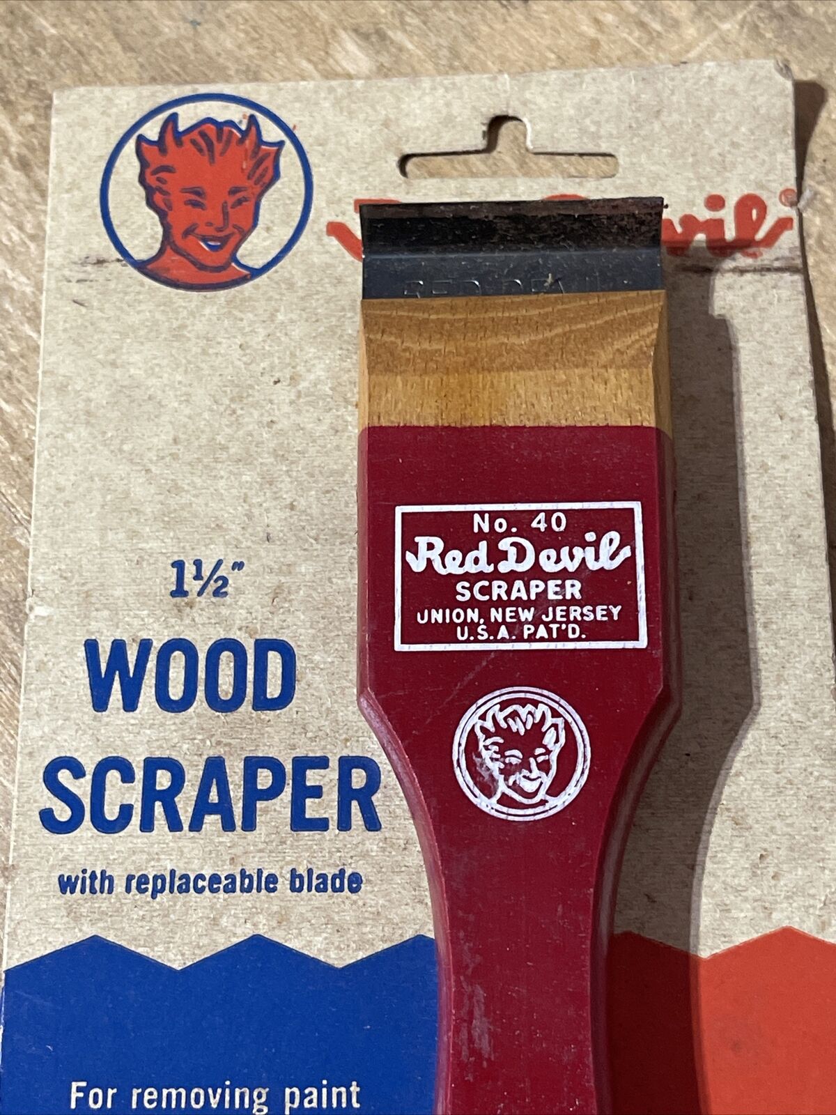 2 NOS Vintage Red Devil 1.5