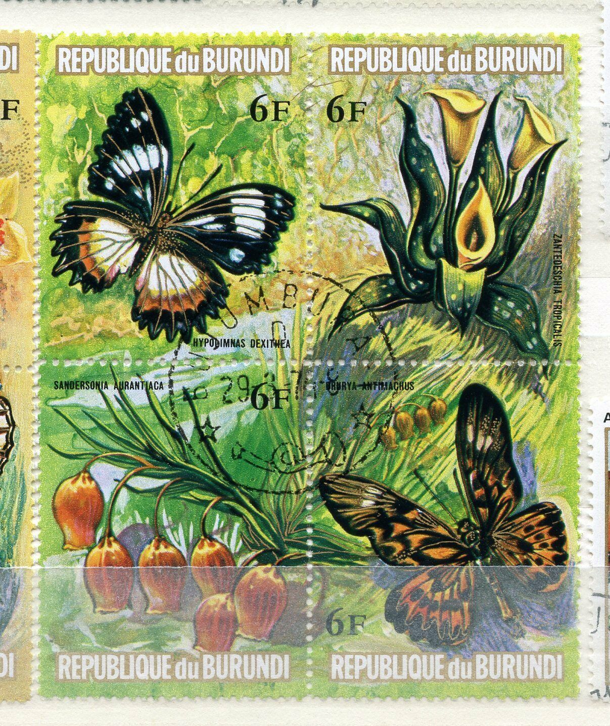 3 Burundi Mint Hinged Used Hinged - Fresh Stock Dated December 2025