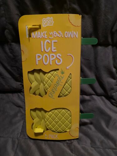 Pineapple Ice Pop Plastic Mold (As seen on Tik Tok) New - Fresh Stock Dated December 2025