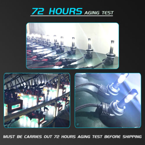 Bevinsee H7 LED Headlight Bulb For Aprilia RST1000 Mille R Buell Lightning XB12S - Fresh Stock Dated February 2026