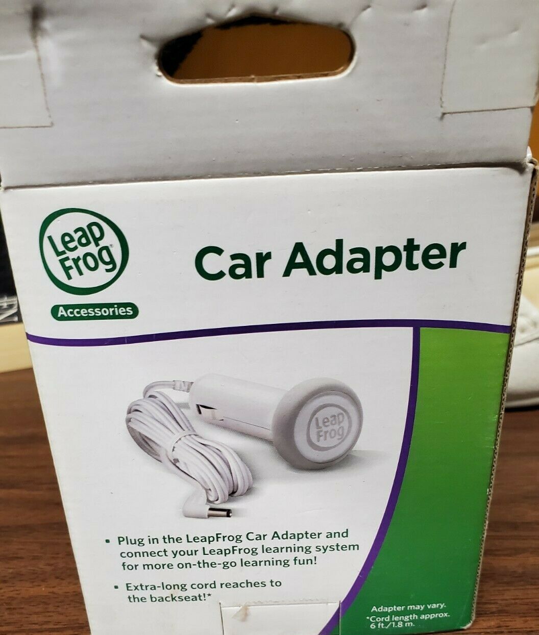 LEAP FROG ~ Car Adapter Charger for LeapPad Ultra & LeapReader ~ New in Box ~ - Fresh Stock Dated February 2026