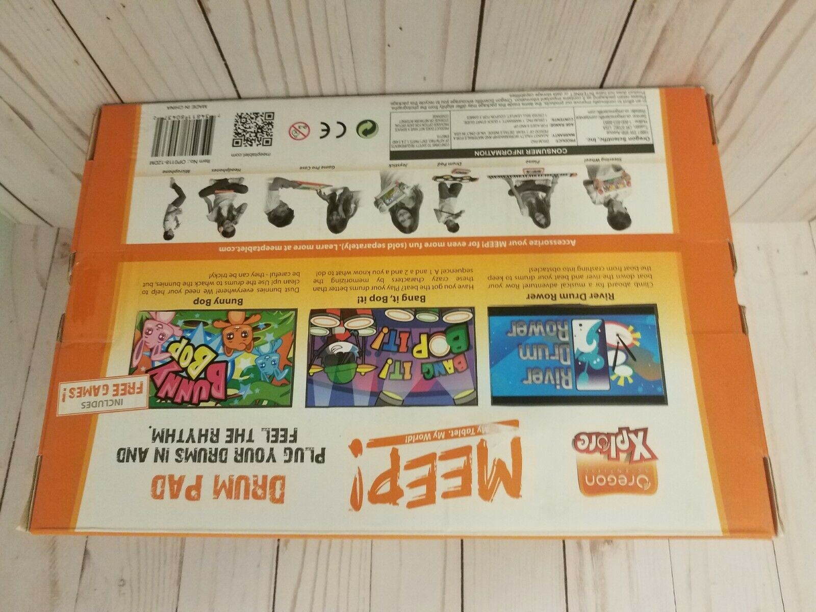 Oregon Scientific MEEP Accessory Drums Drum Pad Drum Up Some Fun For tablet New - Fresh Stock Dated February 2026