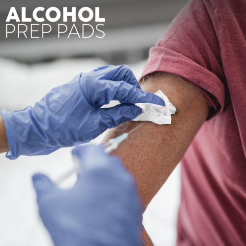 Care Touch Sterile Alcohol Prep Pads, Medium 2-Ply - 400 Alcohol Wipes - Fresh Stock Dated February 2026