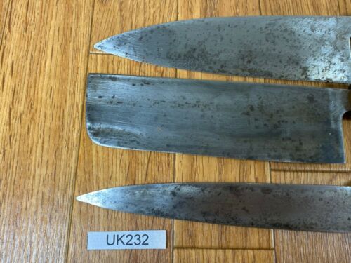 Japanese Chef's Kitchen Knife Set 3 Piece YANAGIBA NAKIRI DEBA from Japan UK232 - Fresh Stock Dated February 2026