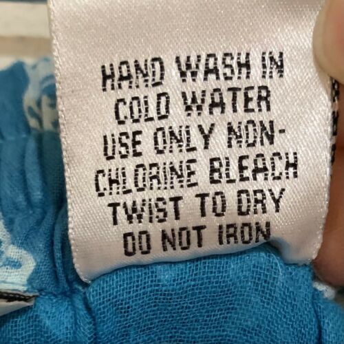 Vintage TAKE TWO Maxi Skirt + top SET India cotton gauze boho broomstick Large - Fresh Stock Dated February 2026