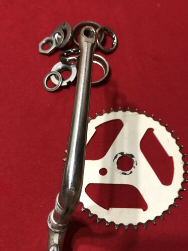 ORIGINAL CRANK SET OFF OF A 1993 DYNO AIR CRANKS SPROCKET BB OLD SCHOOL BMX - Fresh Stock Dated December 2025