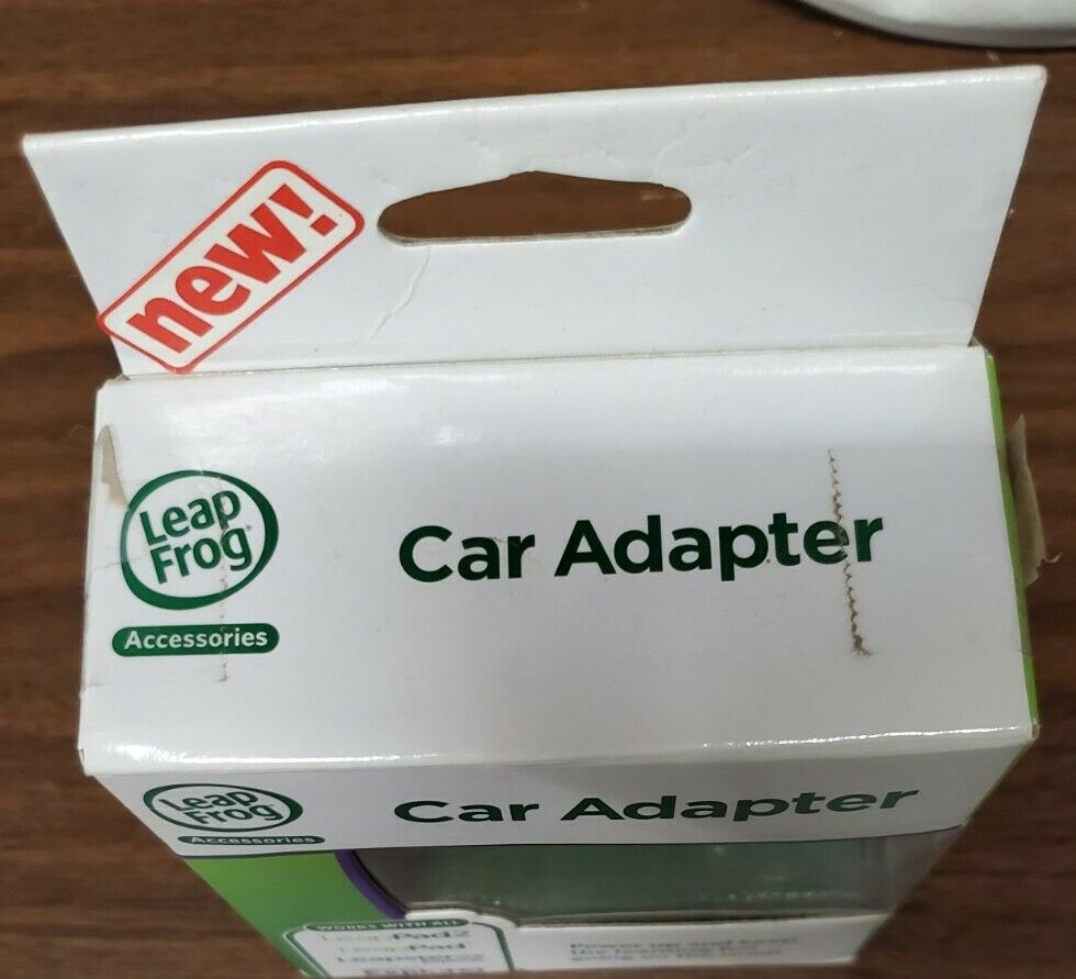 LEAP FROG ~ Car Adapter Charger for LeapPad Ultra & LeapReader ~ New in Box ~ - Fresh Stock Dated February 2026