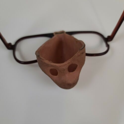 Vintage Classic Novelty Joke Disguise Glasses With Rubber Nose Made in USA Rare - Fresh Stock Dated February 2026