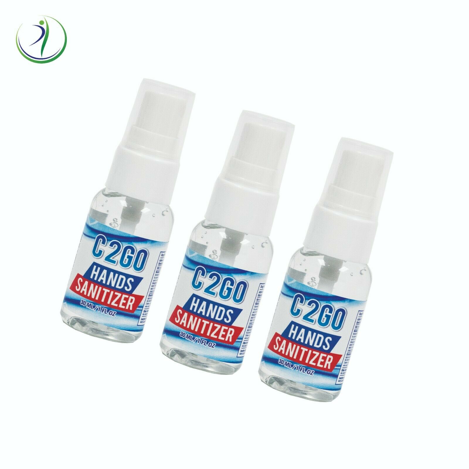 20 Hand Sanitizer 70% Alcohol Gel Disinfectant Cleaner Antimicrobial Pump Spray - Fresh Stock Dated February 2026
