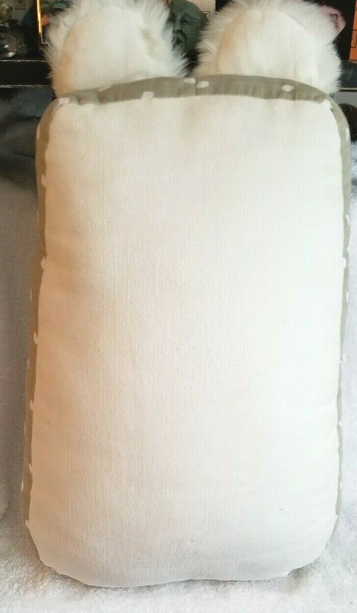 Pottery Barn Kids Pillow New Without Tags LLAMA, FOX.....? ADORABLE! - Fresh Stock Dated December 2025