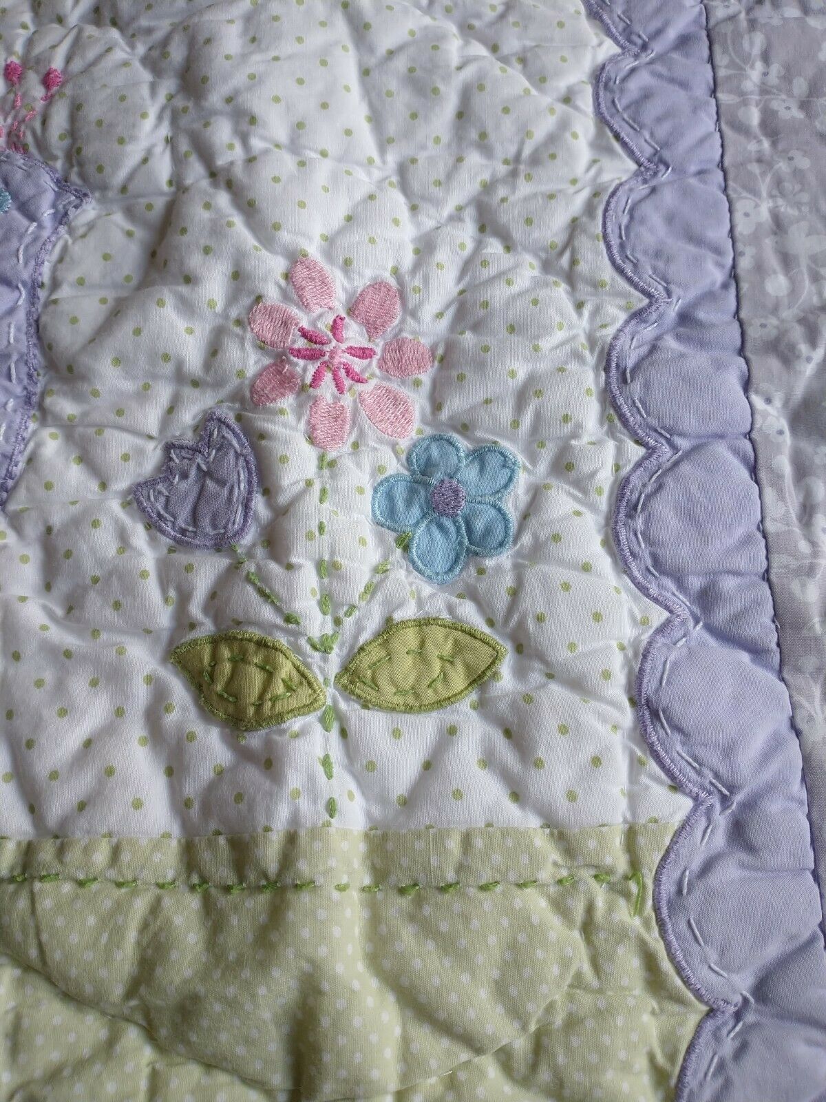 Pottery Barn Kids Quilted Bird Pillow Sham - Fresh Stock Dated December 2025