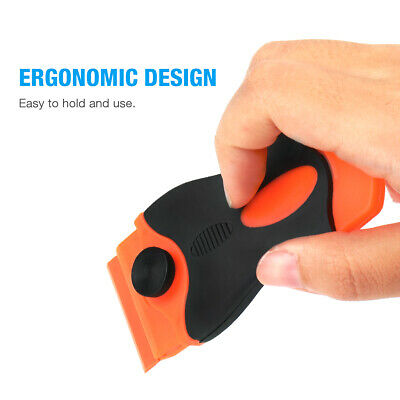 100 pack Plastic Razor Blades Razor Scraper Double Edged Sticker Removal Tool - Fresh Stock Dated December 2025