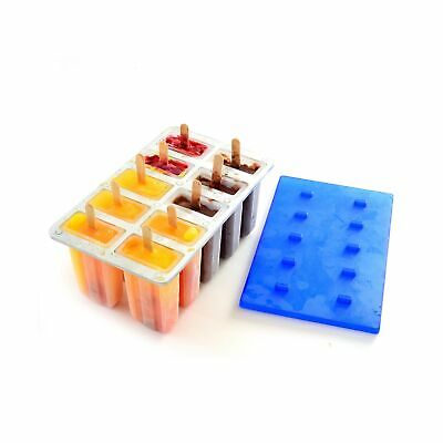 Norpro Frozen Ice Pop Maker, 4x9x5.5 inches, White/Blue - Fresh Stock Dated December 2025