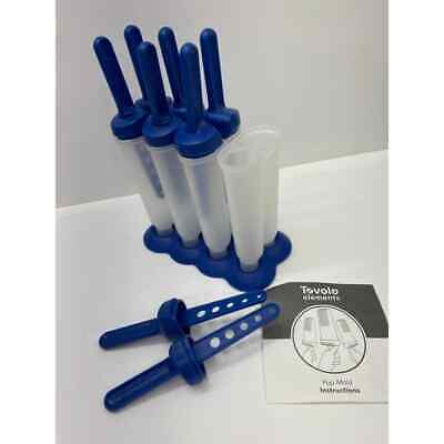 Tovolo Twin Popsicle Molds with Sticks Ice Pop Maker BPA Free Food Safe Dishwash - Fresh Stock Dated February 2026
