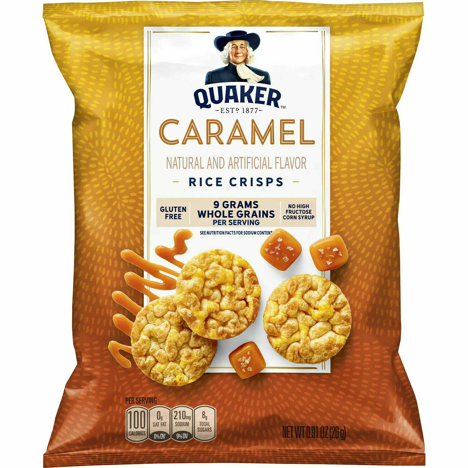 Quaker Rice Crisps Variety Pack (36 pk.) GREAT VALUE & SERVICE!! - Fresh Stock Dated February 2026