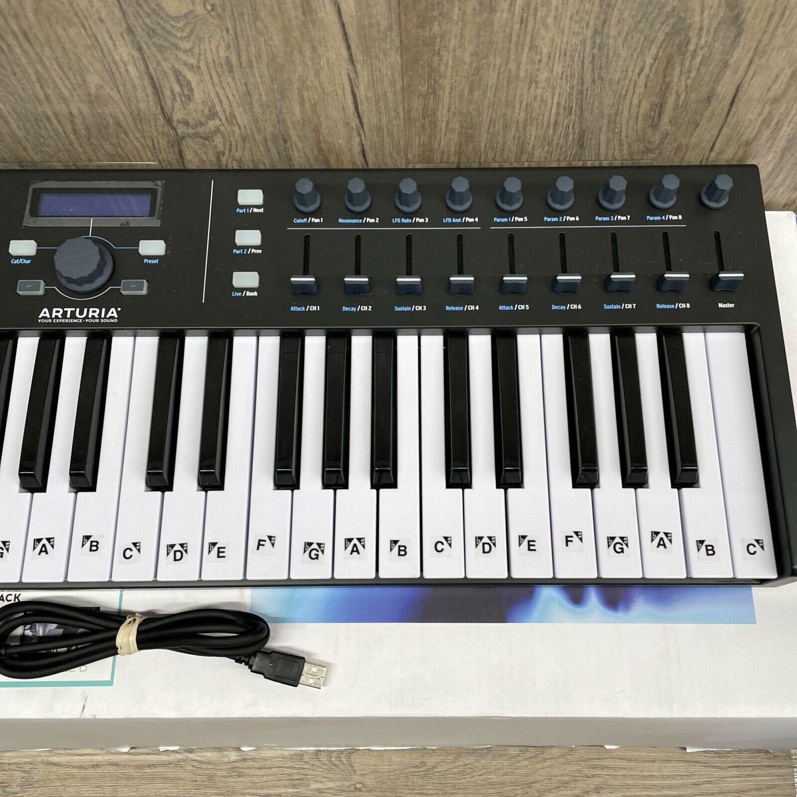 Arturia Keylab Essential 49 MIDI Keyboard Controller Black - Fresh Stock Dated February 2026