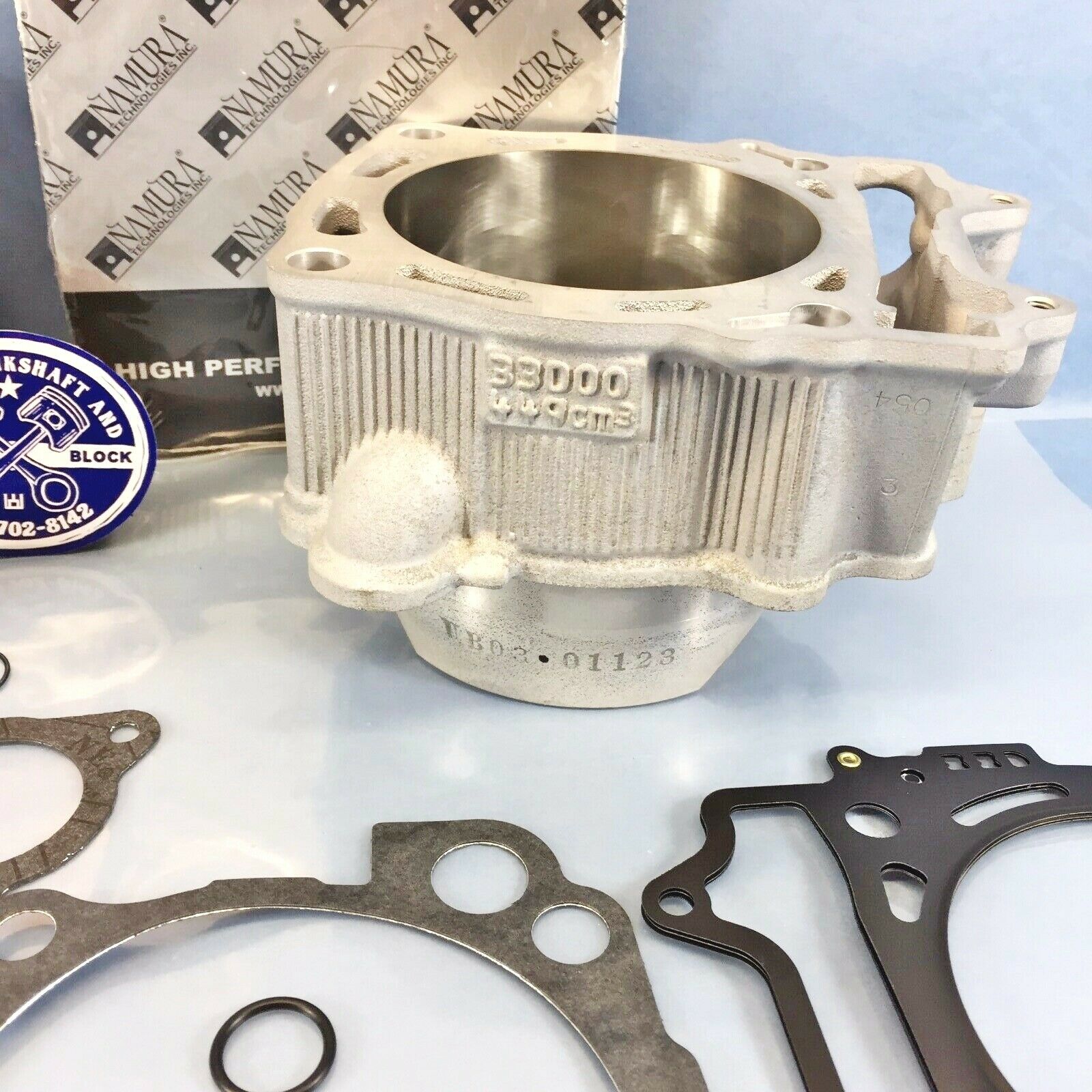 Yamaha Yz450f Cylinder Namura Hyper Dryve Piston Top End Kit 2010-2013 Oem - Fresh Stock Dated February 2026