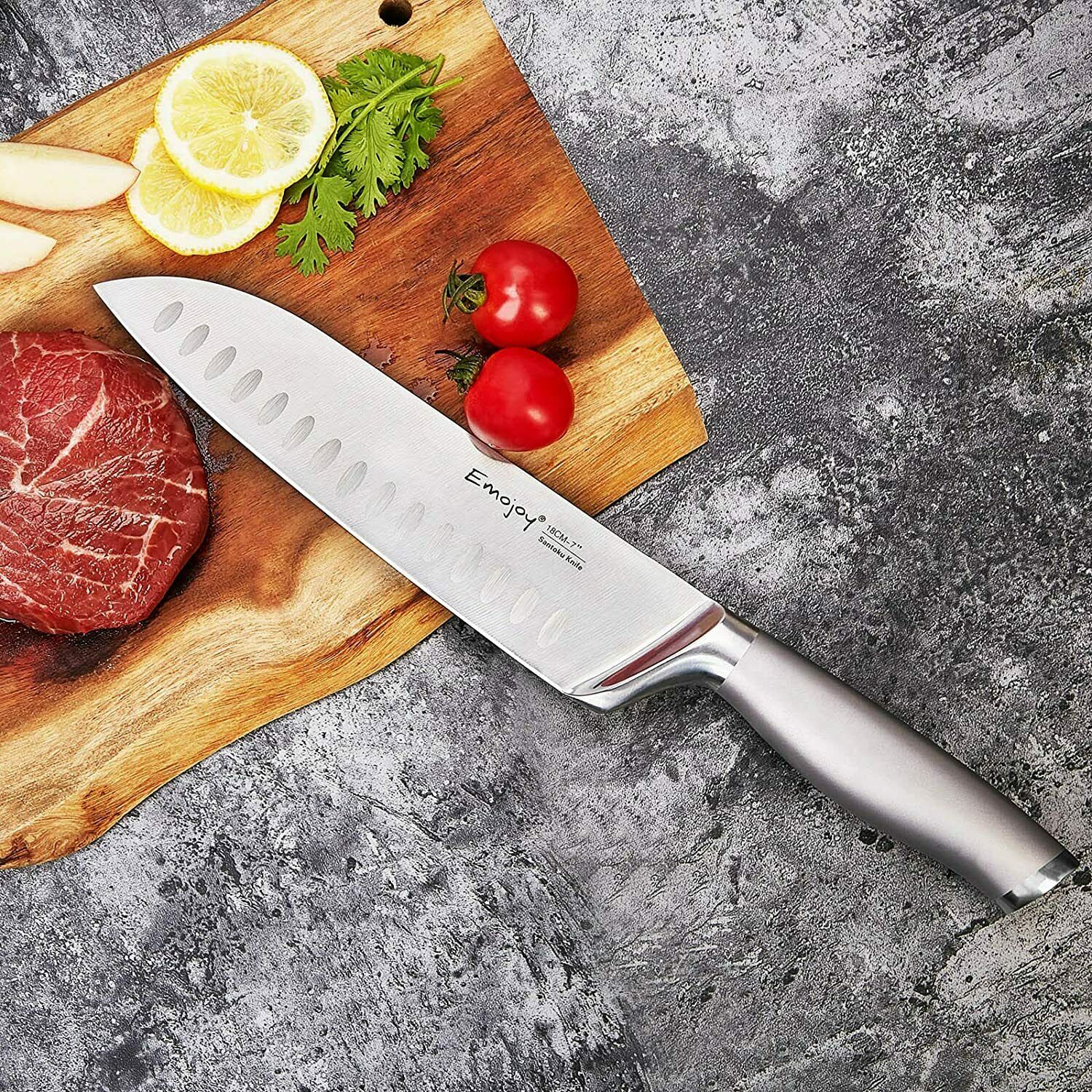 Knife Set Sharp Stainless Steel Professional Chef Cutlery Steak Kitchen Knives - Fresh Stock Dated December 2025