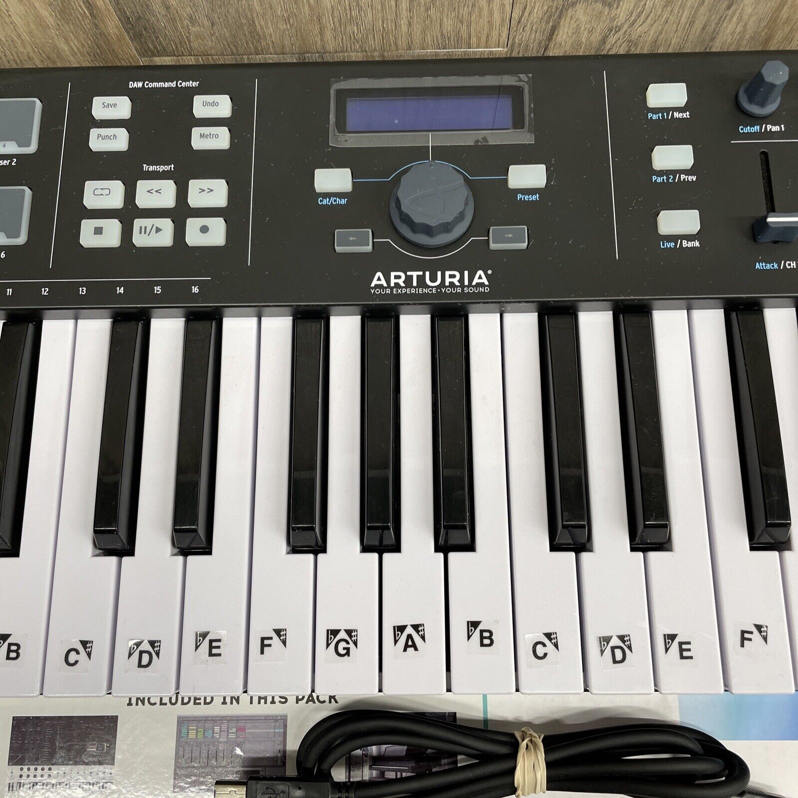 Arturia Keylab Essential 49 MIDI Keyboard Controller Black - Fresh Stock Dated February 2026