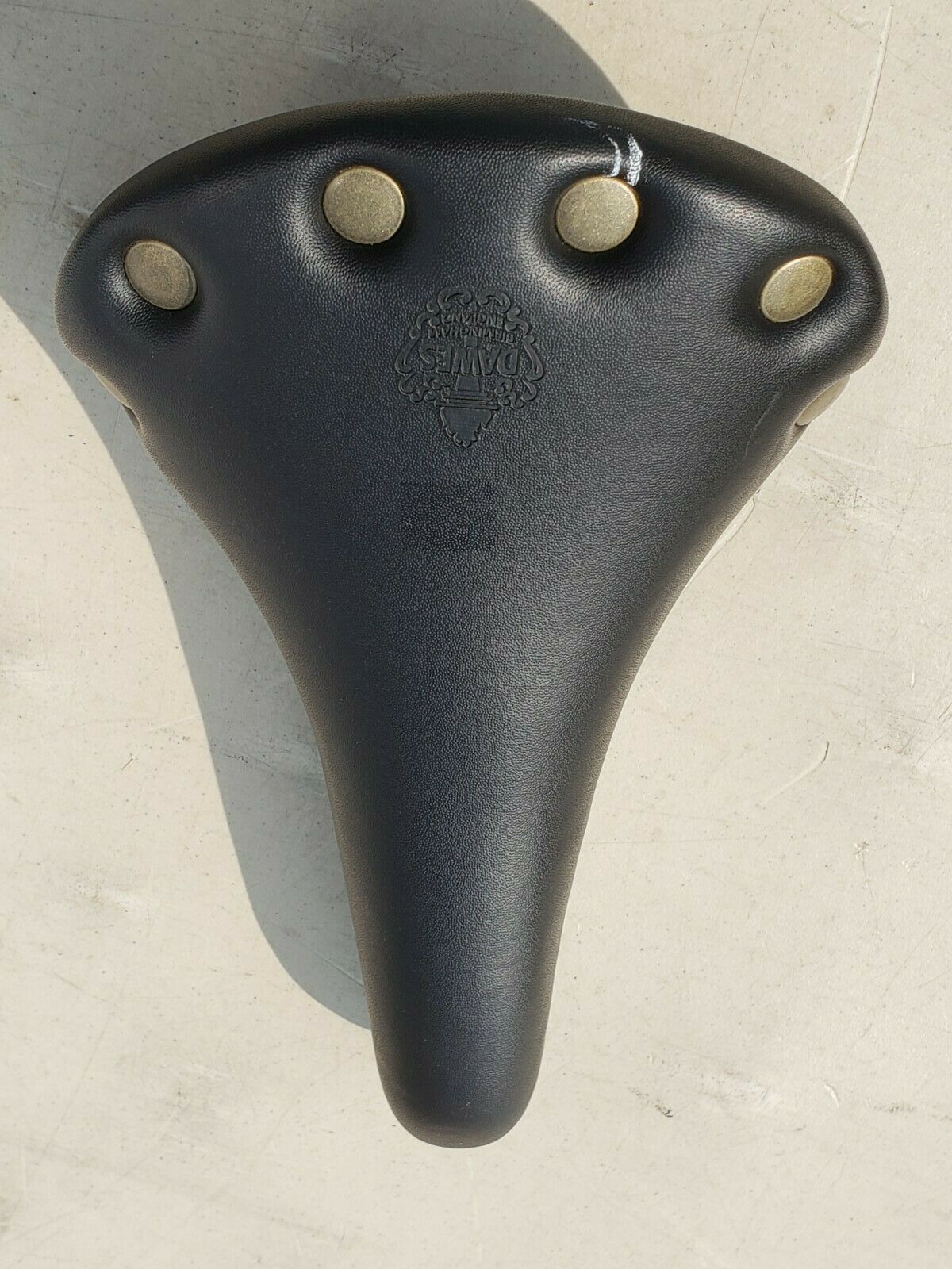 Dawes Birmingham England Bicycle Seat with Studs RARE! MUST SEE - Fresh Stock Dated February 2026