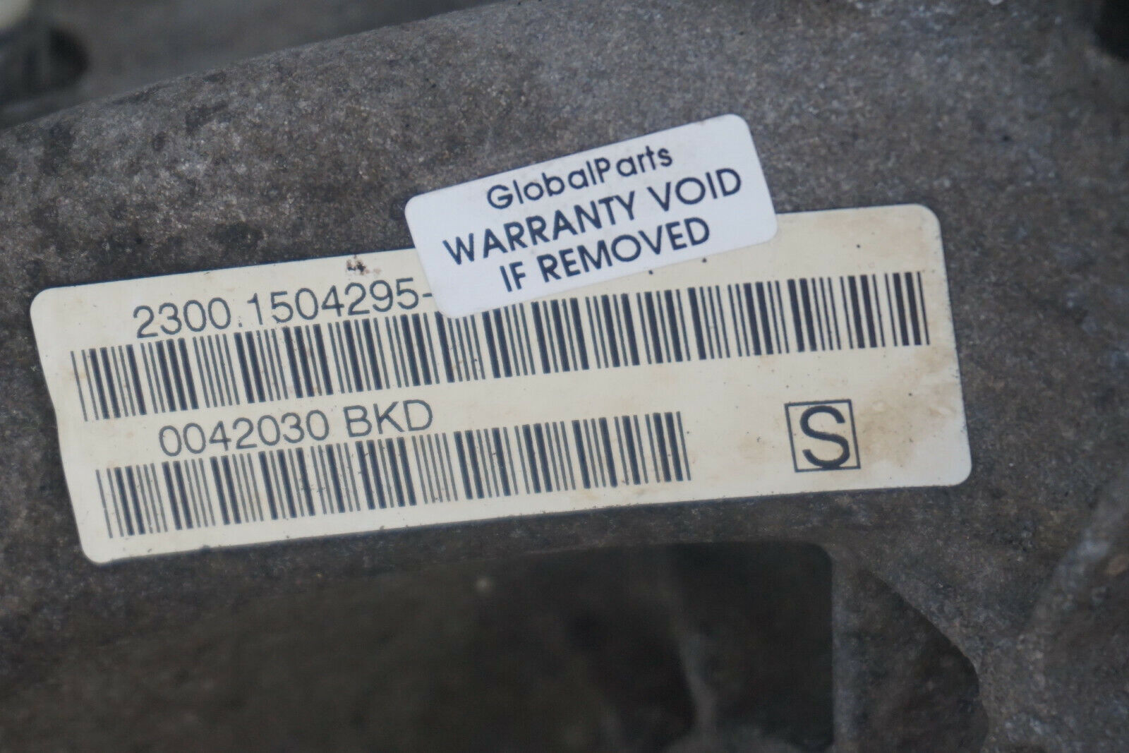 Mini Cooper S R53 Manual 6 Speed Gearbox 1504295 GS6-85BG BKD WARRANTY - Fresh Stock Dated February 2026