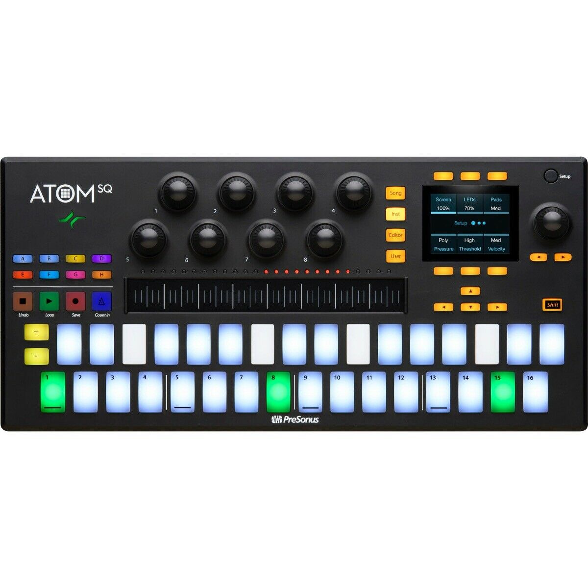Presonus Atom SQ USB 16-Pad MIDI Controller - Fresh Stock Dated February 2026