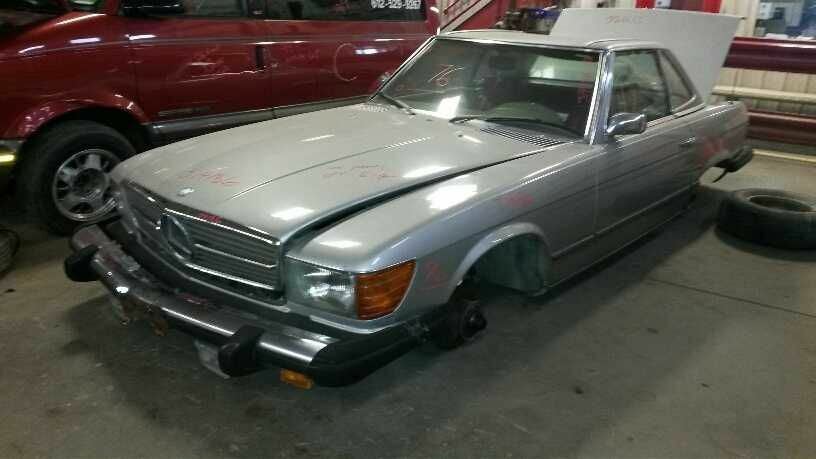 1976 MERCEDES 450SL TRANSMISSION SPACER AT-V-8 - Fresh Stock Dated February 2026