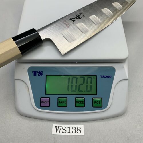 <Unused> Japanese Chef's Kitchen Knife 哲弘 Santoku150/290 From Japan WS138 - Fresh Stock Dated December 2025