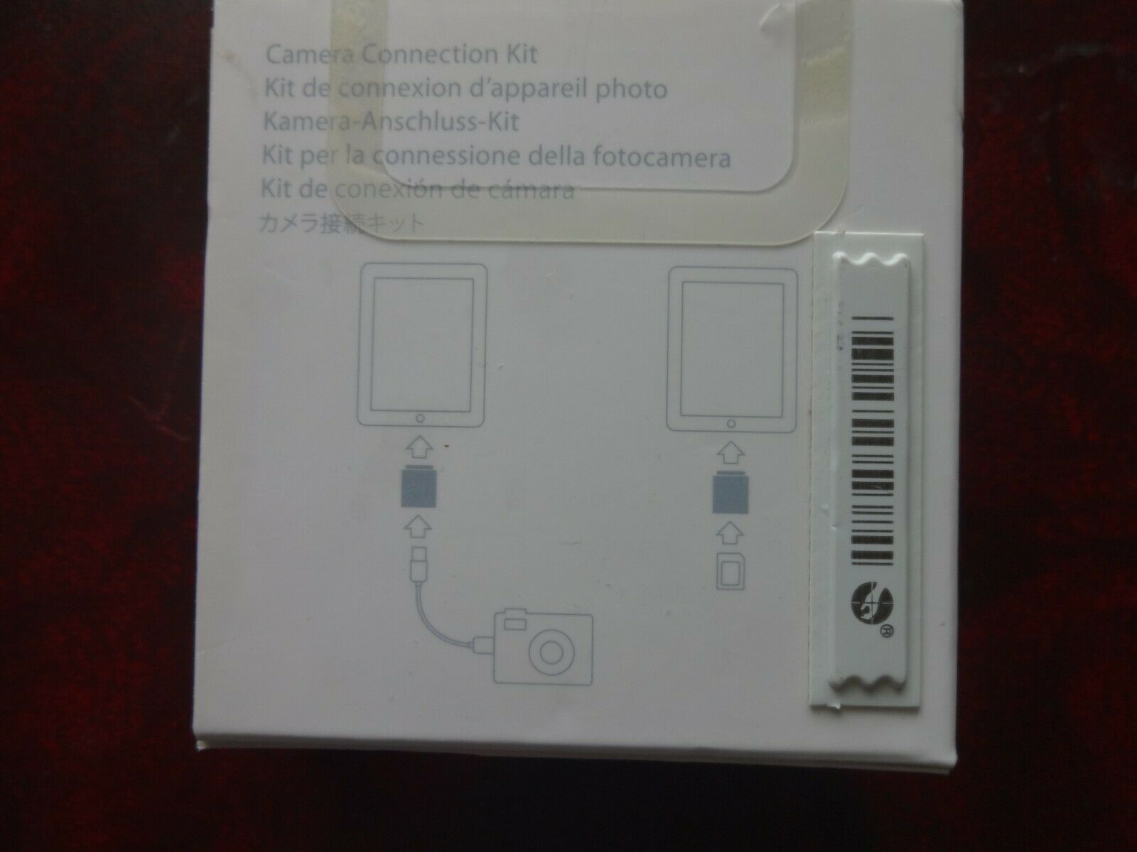 iPad Camera Connection Kit (30-Pin),MC531ZM/A ,A1358, A1362 - Fresh Stock Dated February 2026