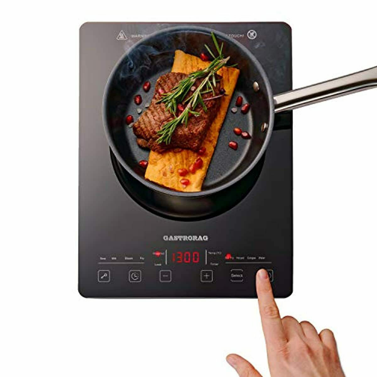 Cocina Estufa Hornillo Electrica Digital De Induccion Tactil Potente Calidad - Fresh Stock Dated December 2025