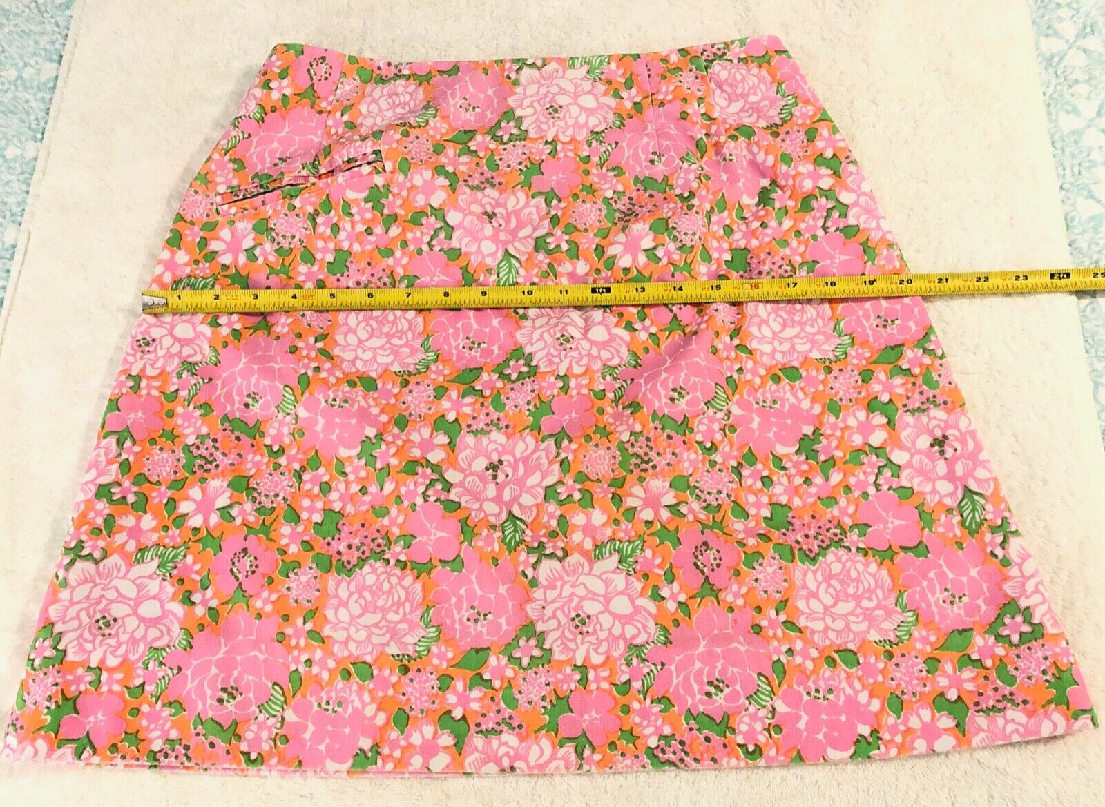 Vintage The Lilly Sportswear Division LILLY PULITZER INC Pink Floral Golf Skirt - Fresh Stock Dated December 2025