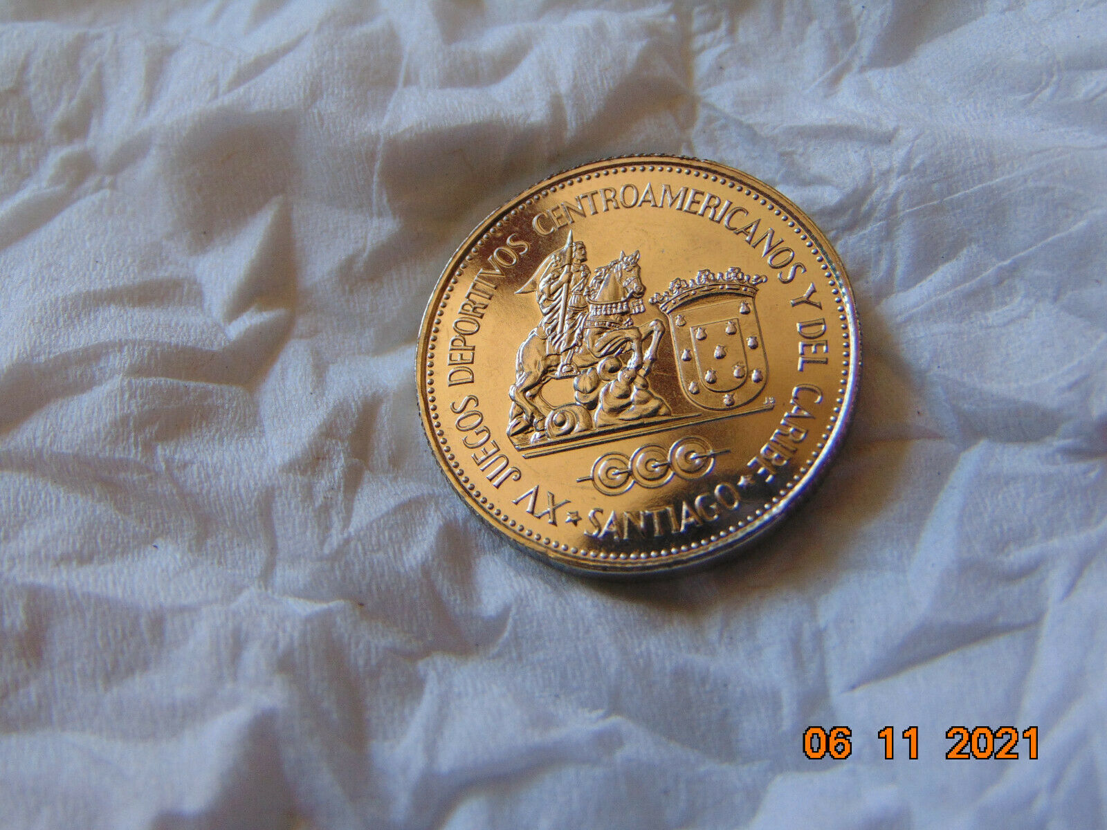 DOMINICAN REPUBLIC 1 PESO 1986 - Fresh Stock Dated December 2025