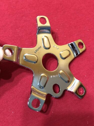 Unused 80’s Stock CHROME SUGINO SPIDER OLD SCHOOL BMX SPROCKET CHAINRING - Fresh Stock Dated December 2025