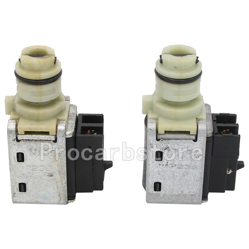 2x Transmission Shift Solenoid 1995-Up 1-2 3-4 For GM 4T40E 4T45 52-0357-00-00 - Fresh Stock Dated February 2026