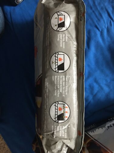 Pine Mountain Quantum 2.5 Hour Easy-Light Firelogs 4 Count 5.5lb Logs Biggest - Fresh Stock Dated December 2025