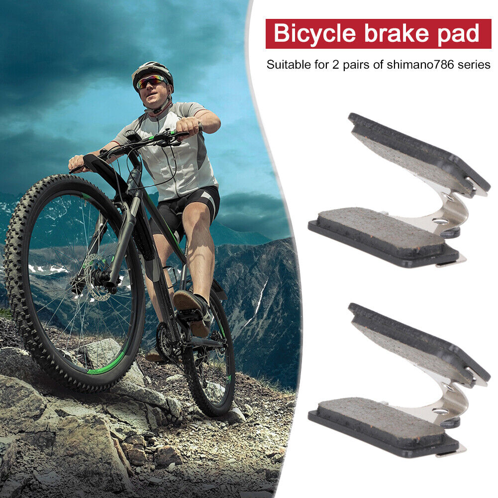 4pcs Resin Bike Disc Brake Pads for SHIMANO 786 Series Bicycle Replacement Parts - Fresh Stock Dated February 2026