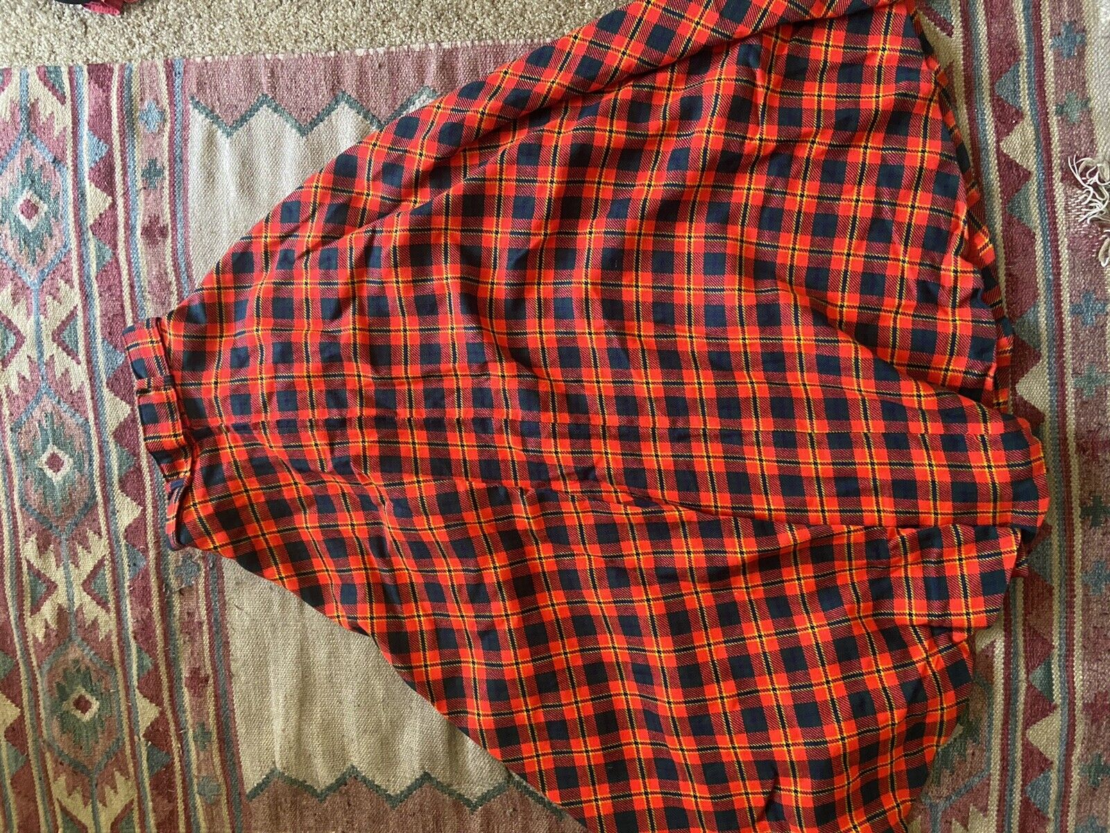 Vintage 60’s Vivienne Westwood Look Plaid Midi/Maxi High Rise Skirt - Fresh Stock Dated March 2026
