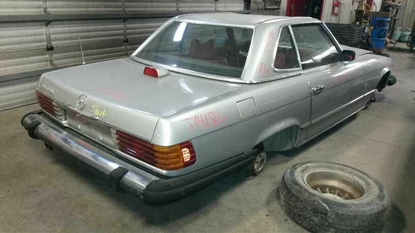 1976 MERCEDES 450SL TRANSMISSION SPACER AT-V-8 - Fresh Stock Dated February 2026