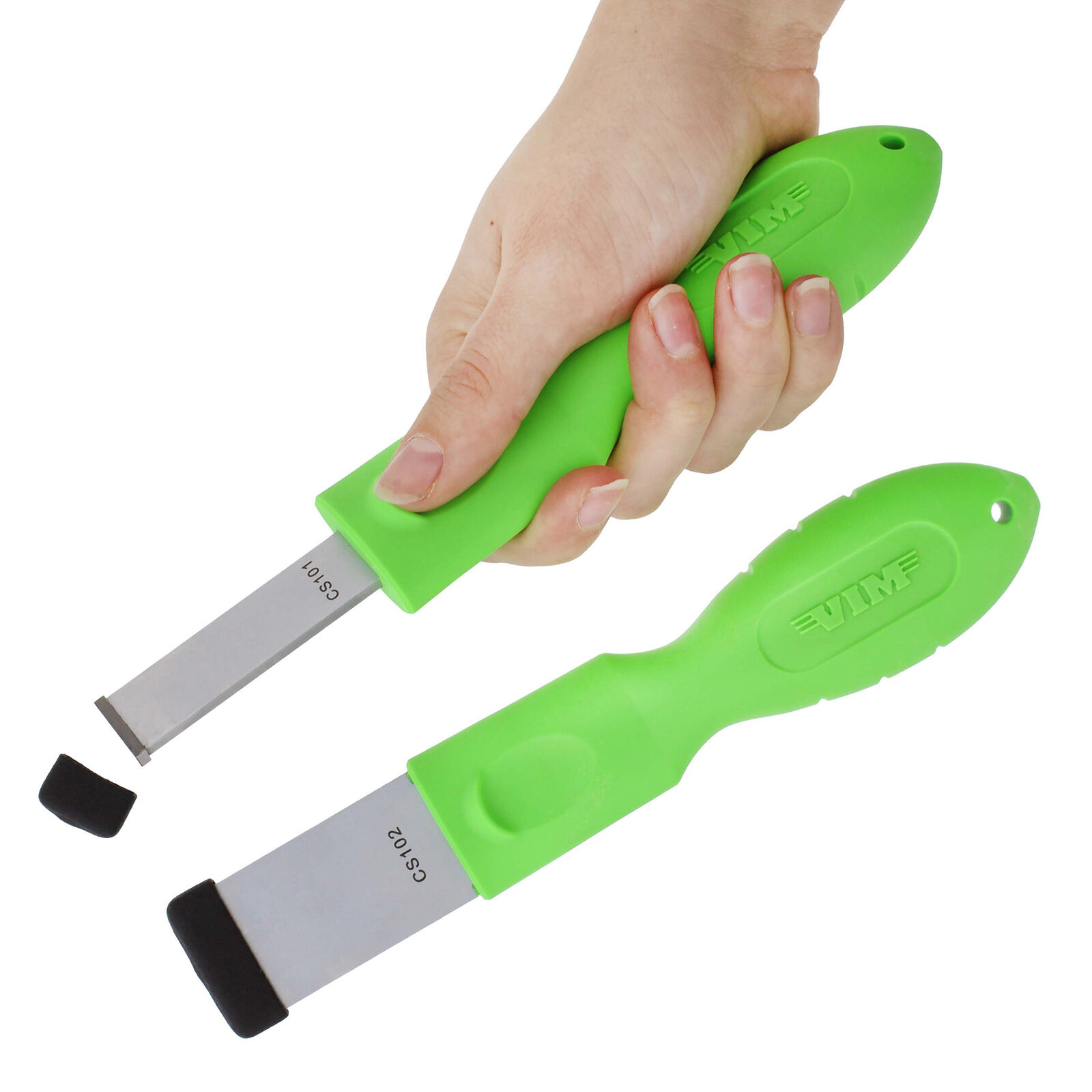 VIM Tools Carbide Scraper Tool Set - 2pc Large and Small Gasket Scraper Kit - Fresh Stock Dated February 2026