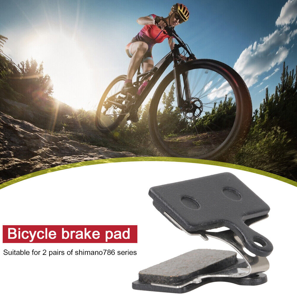4pcs Resin Bike Disc Brake Pads for SHIMANO 786 Series Bicycle Replacement Parts - Fresh Stock Dated February 2026