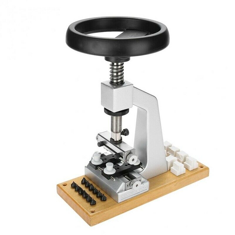 5700 Bench Watch Case Opener w/ Woodl Base Watchmaker Watch Repair Tool 2021 NEW - Fresh Stock Dated December 2025