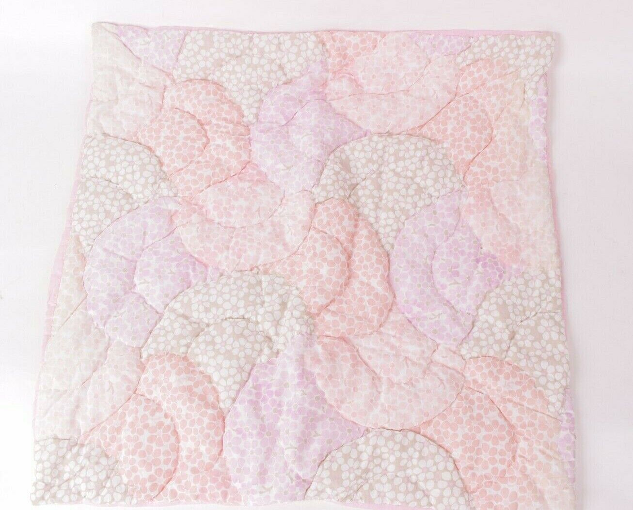 Pottery Barn Kids Leila wholecloth euro sham, pink coral - Fresh Stock Dated February 2026