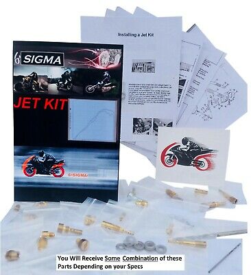 YFM 90 ATV Raptor Carb Jet Kit 2016-21 Yamaha YFM90 6 Sigma Custom Stage 1-2-3 - Fresh Stock Dated February 2026