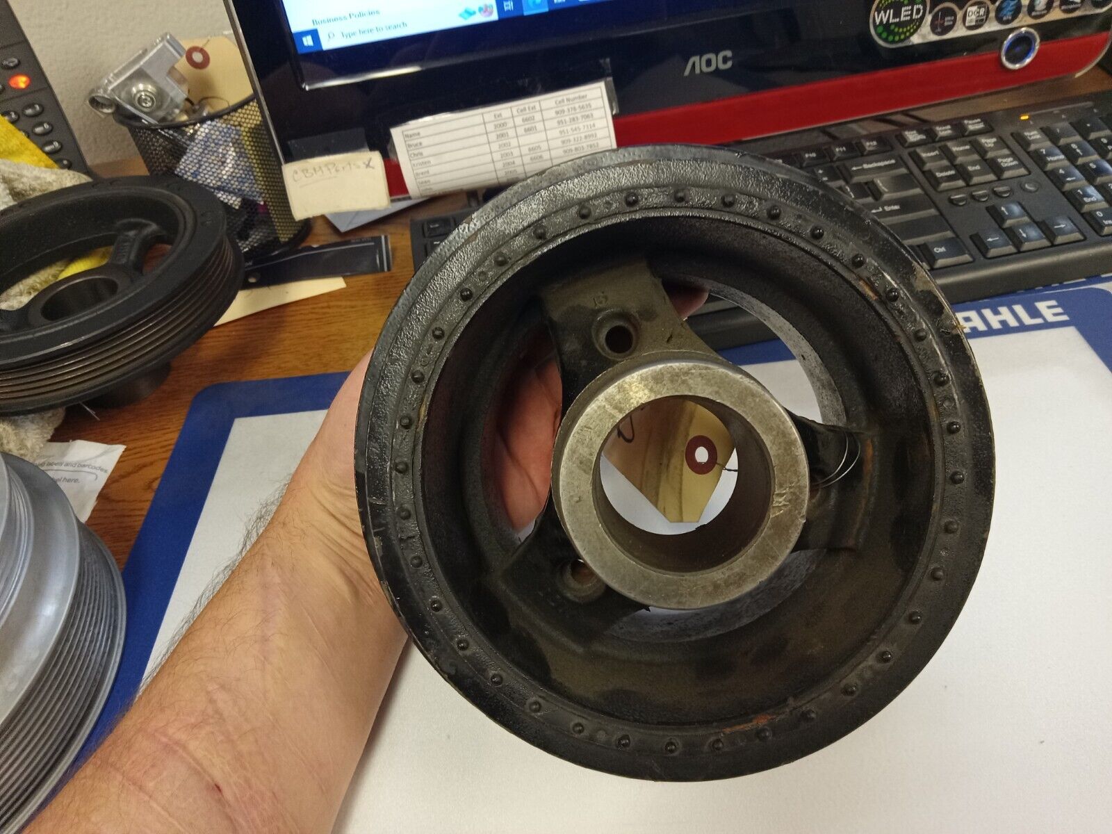 Mercury  Mercruiser 891769 Harmonic Balancer 496 8.1 - Fresh Stock Dated February 2026