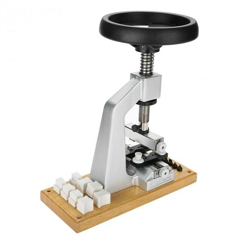5700 Bench Watch Case Opener w/ Woodl Base Watchmaker Watch Repair Tool 2021 NEW - Fresh Stock Dated December 2025