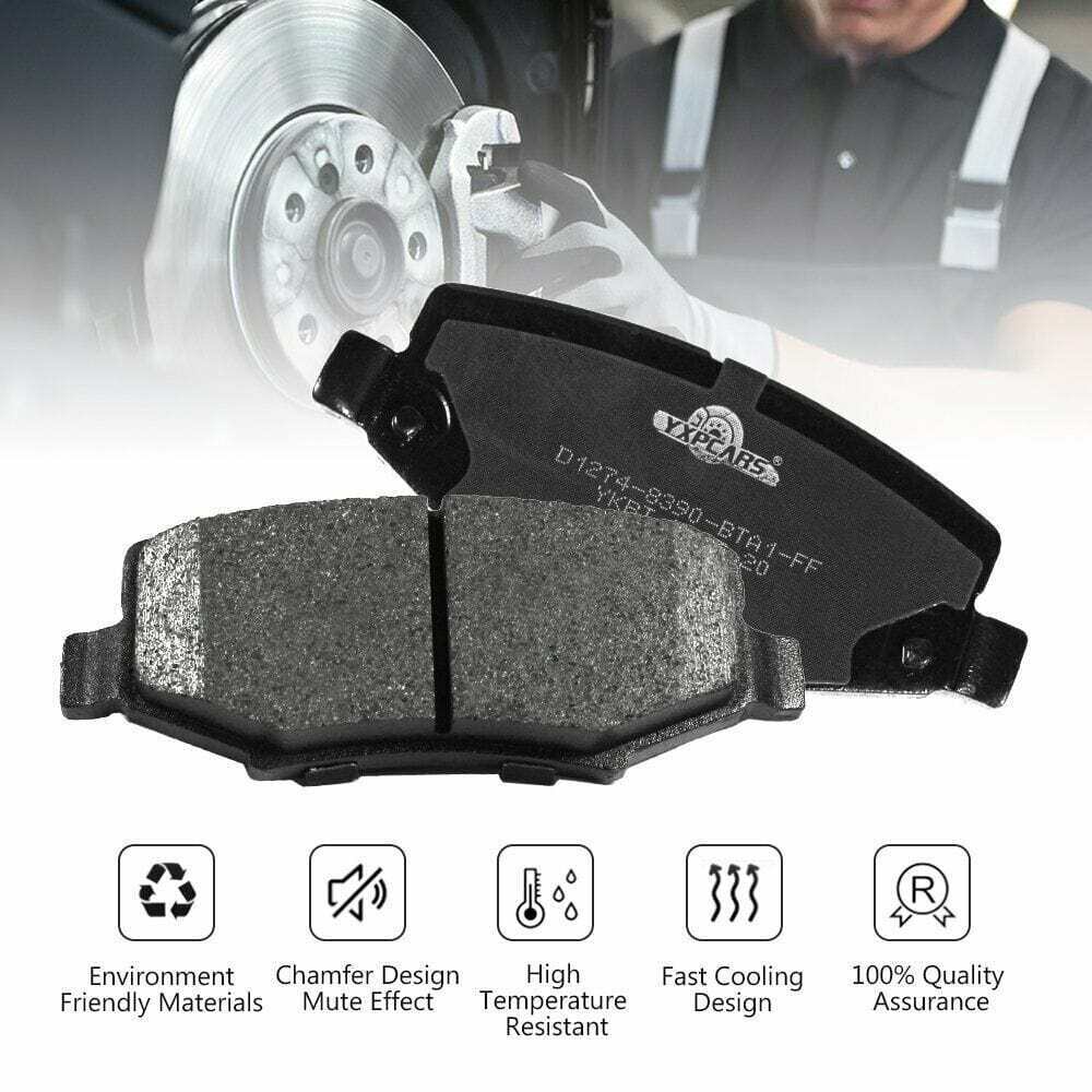 Rear Ceramic Brake Pads D1274 - Fresh Stock Dated February 2026