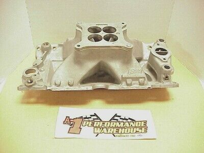 Brodix HVH Ported Aluminum Intake Manifold for 23° SB Chevy NHRA IHRA Mudbog - Fresh Stock Dated February 2026