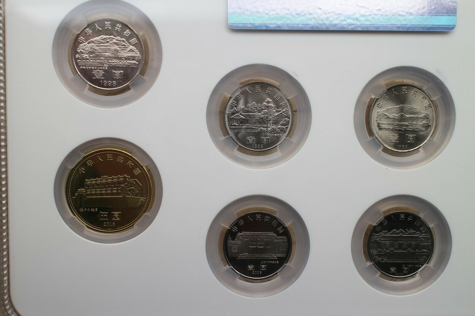 China 8 Great Men Series Set - Complete Eight coins - Fresh Stock Dated February 2026