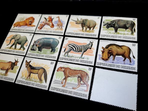 Burundi Scott #589-600 Short Set Mint Never Hinged - Fresh Stock Dated January 2026