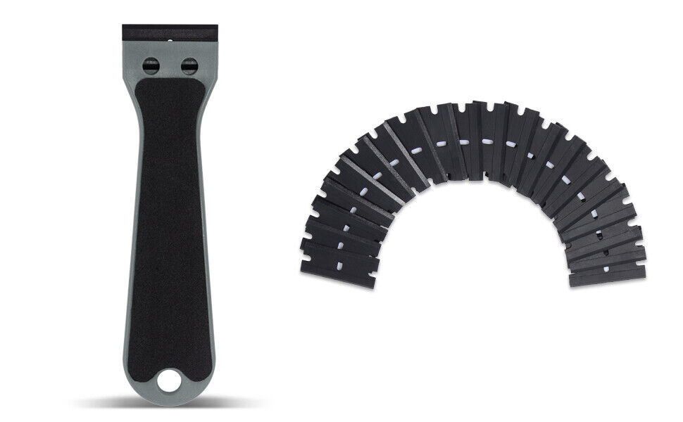 Car Tool Razor Squeegee with Plastic Blades Tinting Film Sticker Removal Scraper - Fresh Stock Dated February 2026